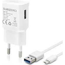 Subzero Micro USB Hızlı Şarj Aleti Seti 2.4A