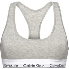 Calvin Klein Kadın Modern Cotton Gri Bralet