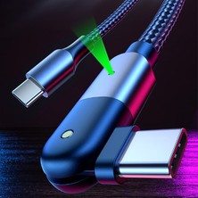 Ally 60W USB Type-C Pd  Hızlı Şarj Kablosu 2metre Döner Başlıklı