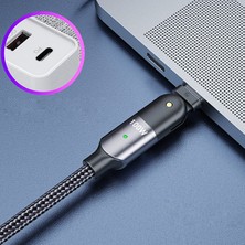 Ally 60W USB Type-C Pd  Hızlı Şarj Kablosu 2metre Döner Başlıklı