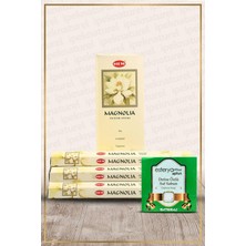 Hem Magnolia Manolya 6 Adet Tütsü ve Esterya Plus Defne Sabunu