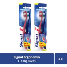 Signal Diş Fırçası Ergonomik 1+1 X2