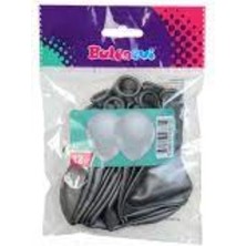 Balonevi Metalik Gümüş 12 Inç Balon 12 Li