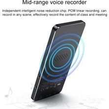 Zsykd X2 1.8 Inç Dokunmatik Ekran Metal Bluetooth Mp3 Mp4 Hıfı Ses Müzik Çalar 8gb (Gül Altın) (Yurt Dışından)