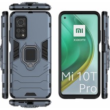 Dacare Xiaomi Redmi K30 Pro Için Pc + Tpu Telefon Kılıfı - Mavi (Yurt Dışından)