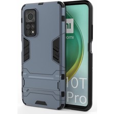 Dacare Xiaomi Redmi K30 Pro Için Plastik + Tpu Hibrit Telefon Kılıfı  - Mavi (Yurt Dışından)