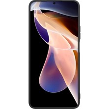 Dacare Xiaomi Redmi Note 11 Pro / Note 11 Pro Plus 5g Için Naylon Fiber Doku Sert Pc + Yumuşak Tpu Telefon Kılıfı -Siyah (Yurt Dışından)