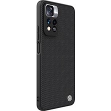 Dacare Xiaomi Redmi Note 11 Pro / Note 11 Pro Plus 5g Için Naylon Fiber Doku Sert Pc + Yumuşak Tpu Telefon Kılıfı -Siyah (Yurt Dışından)