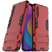 Dacare Xiaomi Mi Cc9 Için Plastik + Tpu Hibrit Kılıf - Kırmızı (Yurt Dışından)