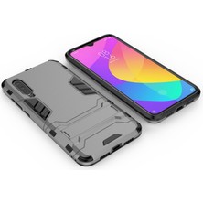 Dacare Xiaomi Mi Cc9 Için Plastik + Tpu Hibrit Kılıf - Gri (Yurt Dışından)