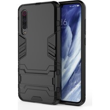 Dacare Xiaomi Mi 9 Pro Için Pc + Tpu Telefon Kılıfı - Siyah (Yurt Dışından)