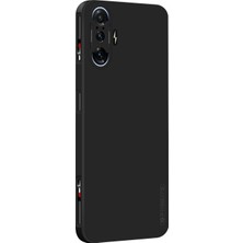 Pinwuyo Xiaomi Redmi K40 Gaming Için Yumuşak Silikon Cep Telefonu Kılıfı - Siyah (Yurt Dışından)