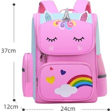 Letaotao Ilkokul Okul Unicorn Çocuk Sırt Çantası (Yurt Dışından)
