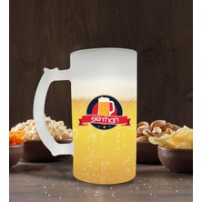 BK Kişiye Özel Isimli Buzlu Cam Bira Bardağı 50CL-115