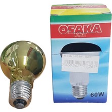 Gürbüz R63 60W E27 Sarı Ampul Osaka
