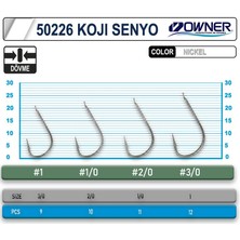 Owner Koji Senyo White Iğne No:1 (50226)