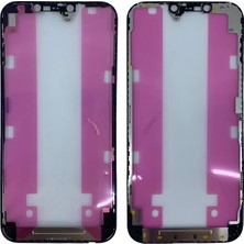 Teknonet  iPhone 12 Pro Max Uyumlu Ekran Çıtası (Siyah) NT-92978