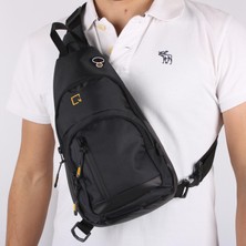 Bagacar Mega Model 1007 Siyah Unisex Body Bag Omuz Çantası