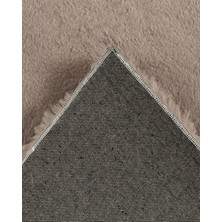Jassrug Fuzzy Kürk Halı 80 x 150  cm Antrasit