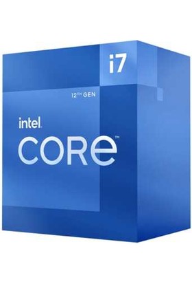 Intel Core i7 12700 3.60GHZ 25MB 12.nesil 1700P Işlemci