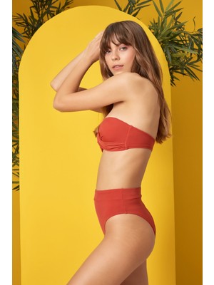 No Gossip Yüksek Paçalı Bikini Alt 219201