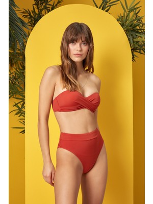 No Gossip Yüksek Paçalı Bikini Alt 219201