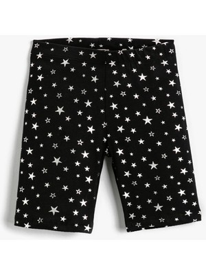 Koton Lastikli Normal Kalıp PuantiyeliÇok Renkli Kız Çocuk Tayt - 2SKG40023AK