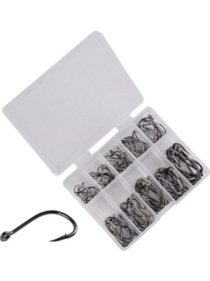 Ardeppo 100 Adet Çelik Karbon Dikenli Balıkçılık Kanca Seti