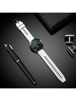 Nezih Case Samsung Gear S3 Frontier Uyumlu 22MM Yumuşak Jel Silikon Kordon