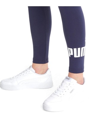 Puma Skye Clean - Kadın Deri Beyaz Spor Ayakkabı - 380147 02
