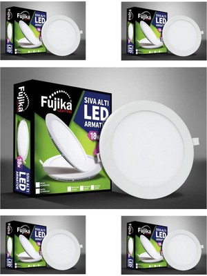 FLP104 18w Sıva Altı Led Panel Armatür 5 Adet