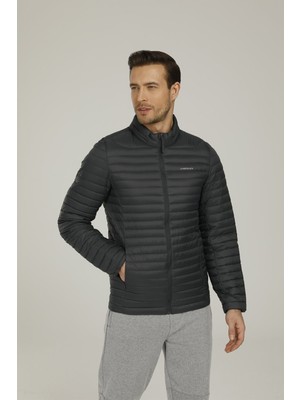 Lumberjack SN21 Perry Down Erkek Mont - Antrasit