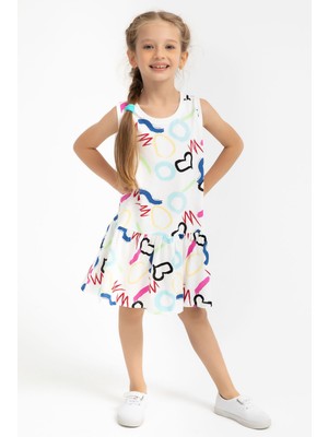 RolyPoly Be Always You Krem Kız Çocuk Elbise