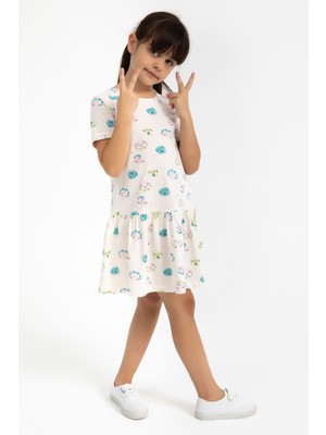 RolyPoly Cute Animals Vanilya Kız Çocuk Elbise