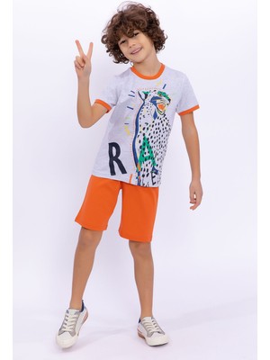 RolyPoly Rale Karmelanj Erkek Çocuk Bermuda Takım