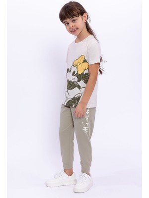 Minnie Mouse  Kremmelanj Kız Çocuk Pijama Takımı