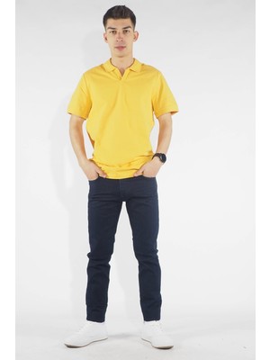 JSCO 7101 Js Bsc V Polo Lyc Pıke Hardal