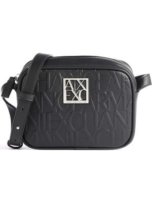 Armani Exchange Çapraz, Standart, Siyah