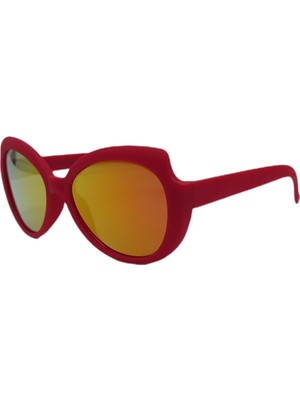 Esrada Kırmızı Aynalı Kız Çoçuk Güneş Gözlüğü 4006  39- 18- 135