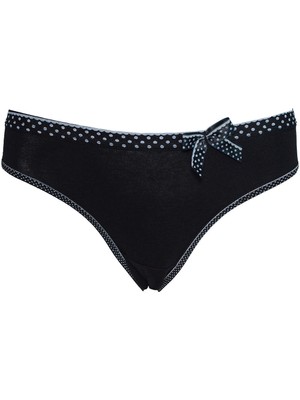 Tutku Yağmur Bikini Altı Siyah | TKD0753