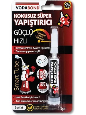 Vodabond Hızlı Yapıştırıcı 10 gr Kokusuz