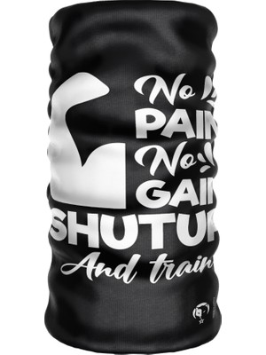 E-Taktik Body Bulding " Summer Body" Extreme Boyunluk Bandana Sporcu Saç Bandı