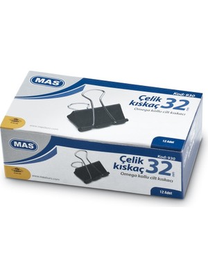 Mas Kıskaç Omega Çelik 32 mm 930