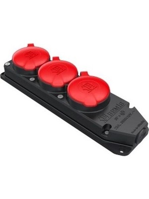 Orel 3lü Trifaze Kauçuk Grup Priz