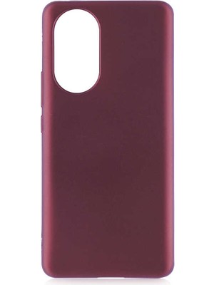 Gpack Huawei Nova 9 Kılıf Kılıf Mat Korumalı Premier Silikon Mürdüm