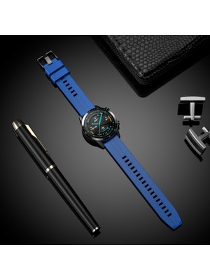 Nezih Case Huawei Watch Gt3 Elite 46MM Uyumlu 22MM Yumuşak Jel Silikon Kordon