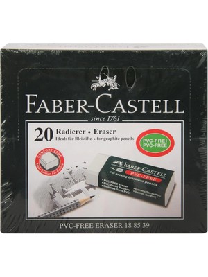Faber-Castell Beyaz Silgi 20'li (KOD:188520)