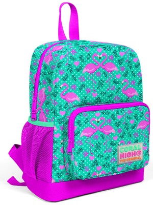 Coral High Kids Flamingo Desenli Iki Bölmeli Okul Çantası 23612