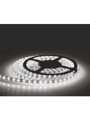 Hazar Led 12 Volt 3 Çipli Beyaz Şerit Led İç Mekan IP20 M/60 Led 5 Metre