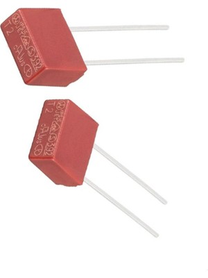 Elektromall 6.3A Kondansatör Tip Kare Plastik Sigorta (10 Adet)
